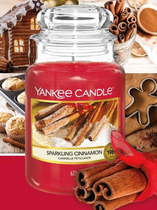Actual product image Yankee Candle Sparkling Cinnamon (623 g)