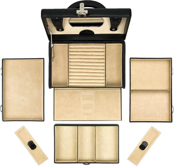 Image du produit Windrose Beluga Schmuckkasten Leder 24.5 cm