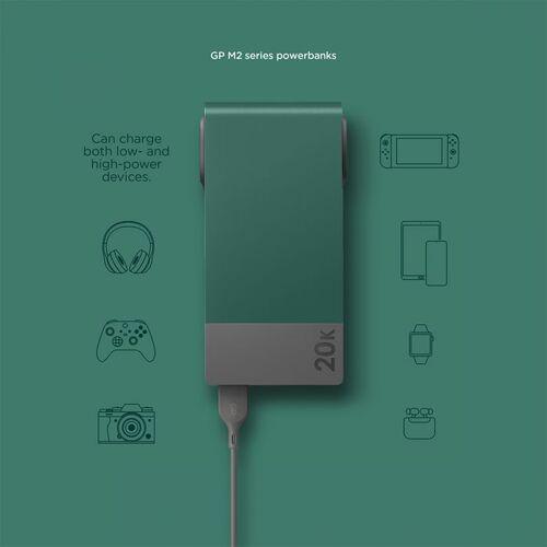 Actual product image GP Batteries GP M2 Series PowerBank (20000 mAh, 22.50 W, 74 Wh)