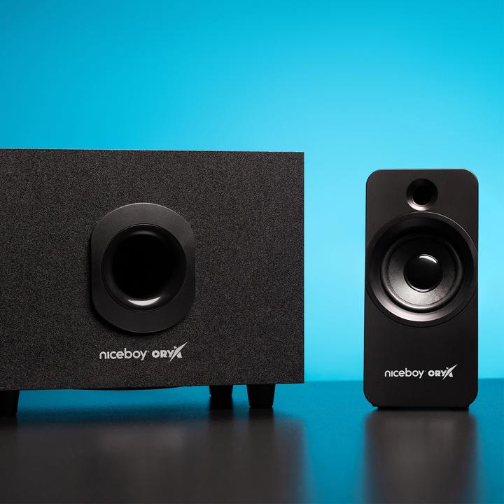 Immagine prodotto Niceboy Altoparlanti Oryx Vox 2.1 MaxBass 25W