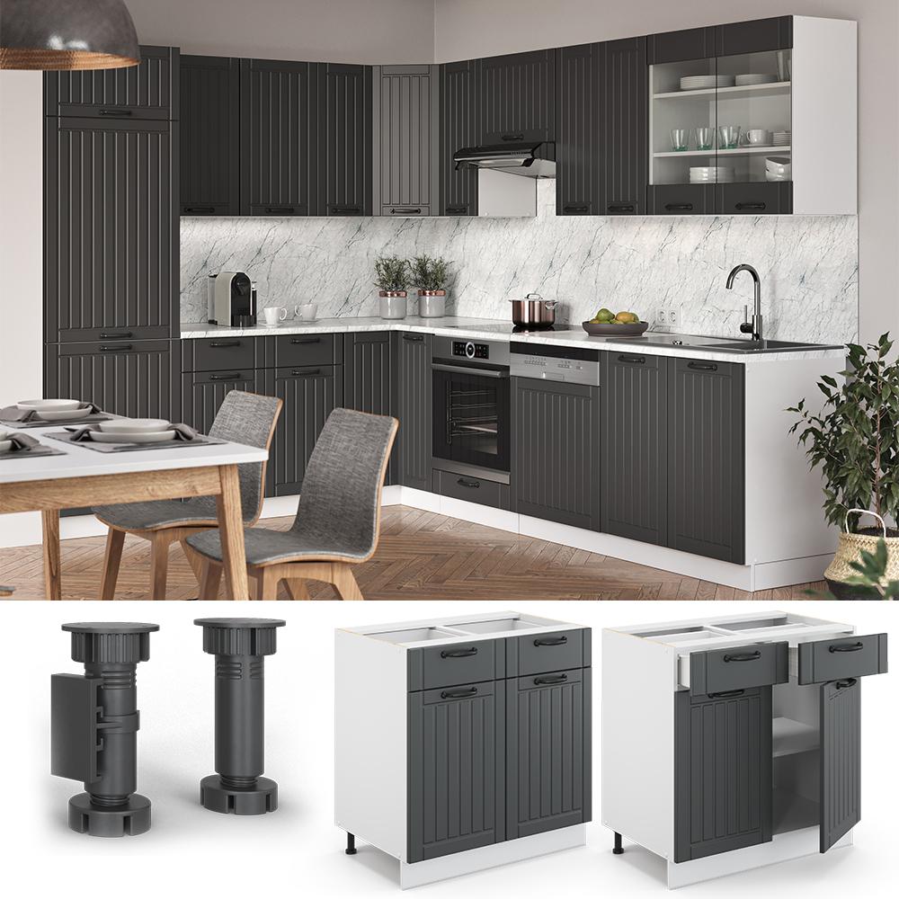 Thumbnail - Vicco, Regal, Küchenschränke Fame-Line (80 x 51.5 x 81.5 cm)