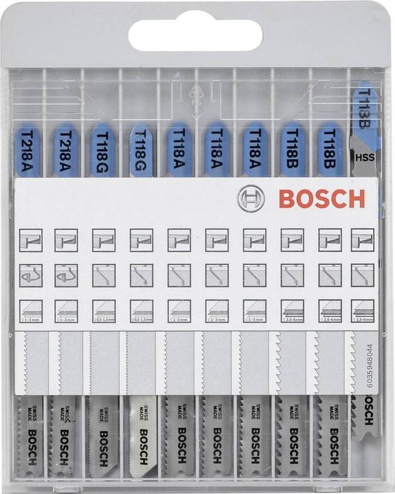 Actual product image Bosch Professional Zubehör Jigsaw blade set, Basic for