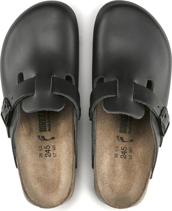 Actual product image Birkenstock Boston Super Grip Natural Leather Normal (41)
