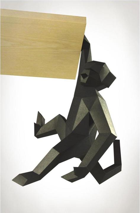 Image du produit Liebesreh Singe Noir - Handicraft set - monkey, black