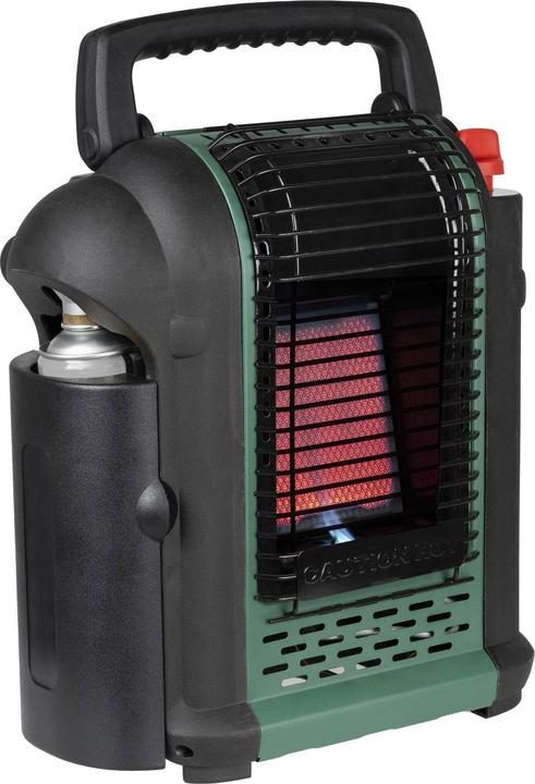 Image du produit Eurom Poêle à gaz Outsider 2.000 W, utilisable avec un mélange propane/butane (2 W)