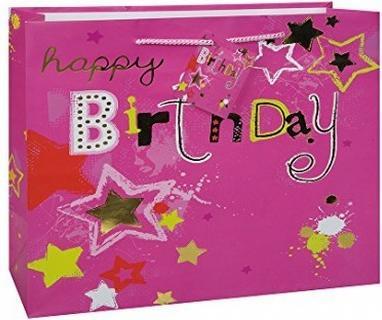 Immagine prodotto Generic Sacchetto regalo per compleanno illuminato dalle stelle (1x)
