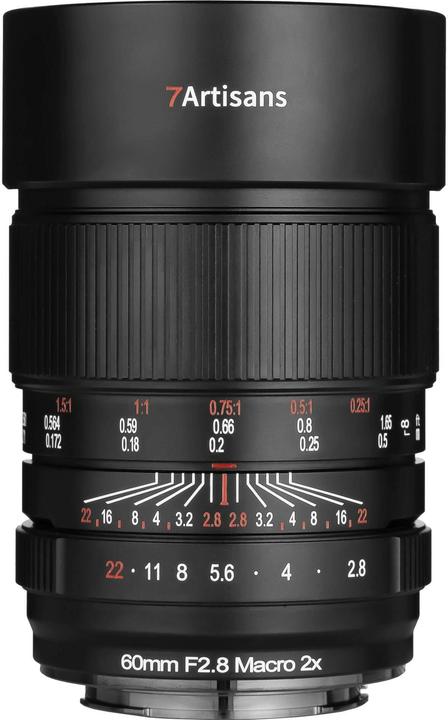 Produktbild 7artisans 60mm F2.8 Macro 2x Sony-E Mount (Vollformat)