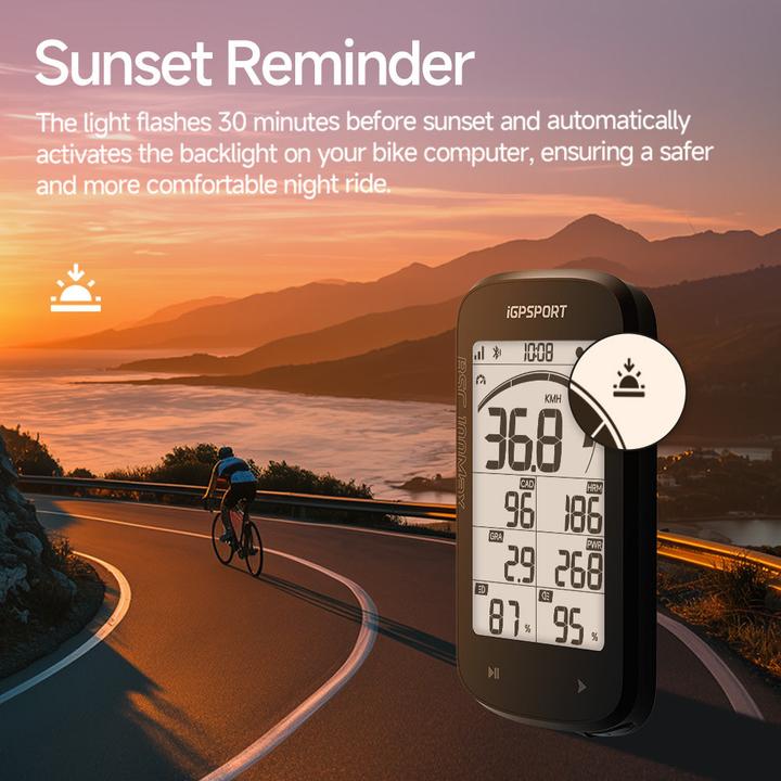 Actual product image iGPSport BSC100Max GPS Cycling Computer