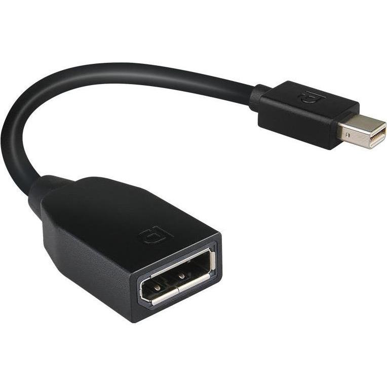 HP Mini DisplayPort zu (DP, 17.60 cm), Data + Video Adapter, Schwarz