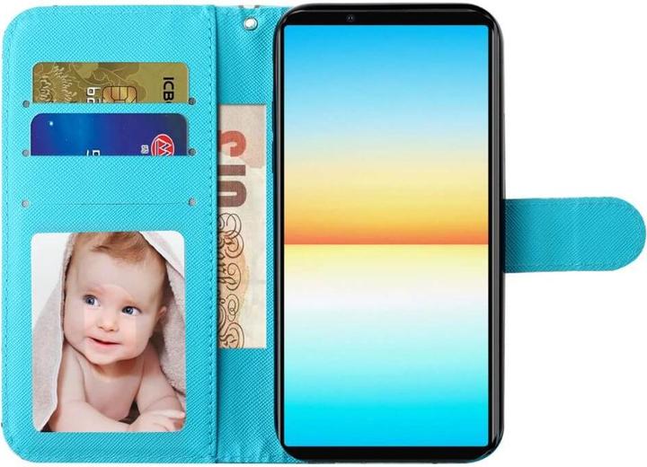 Actual product image Cover-Discount Sony Xperia 10 V - Case glitter effect butterfly gold (Sony Xperia 10 V)