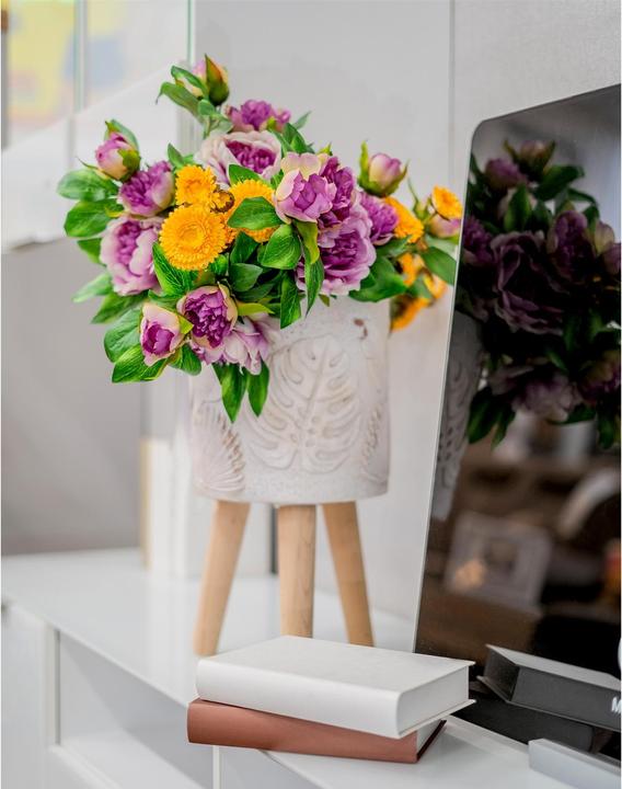 Produktbild HTI-Living Kunstblume Gelbe Margerite (38 cm)