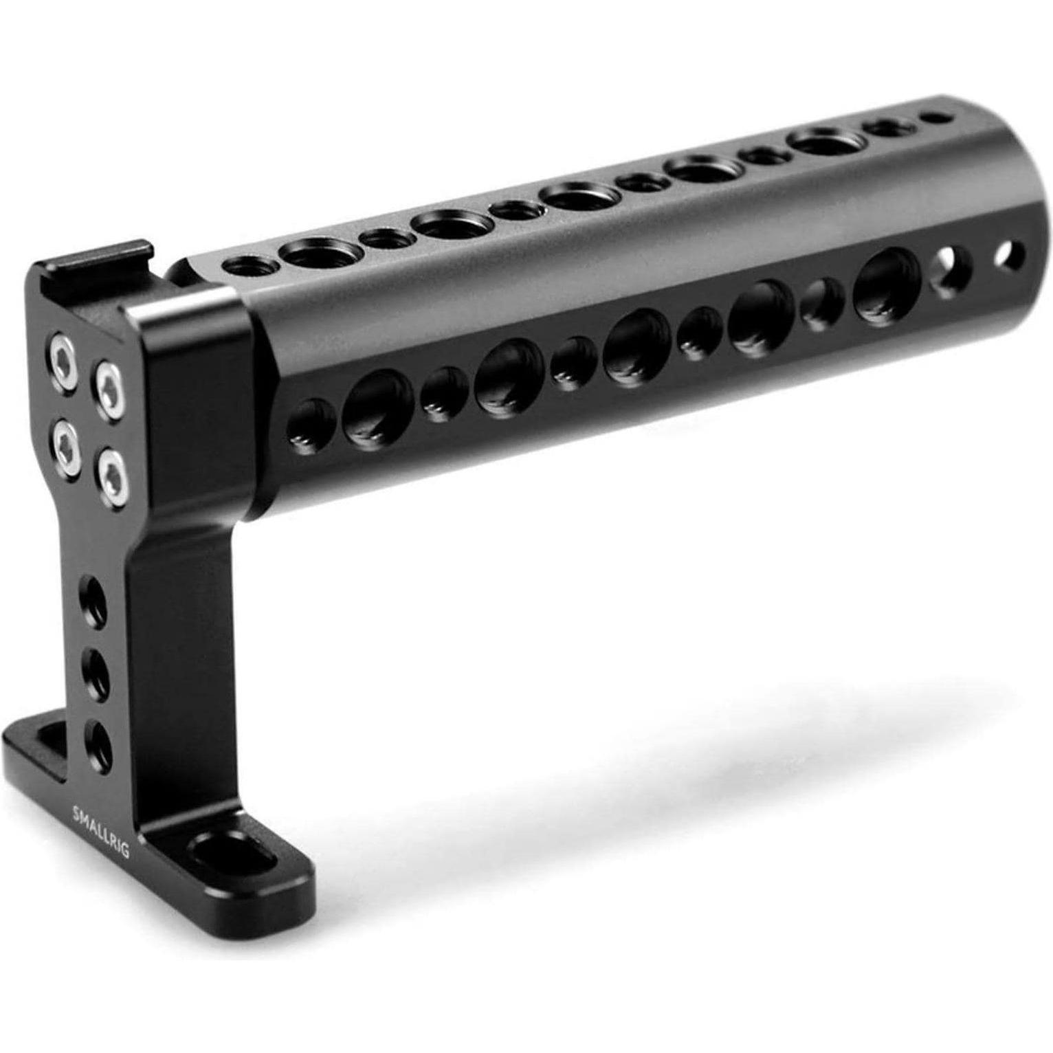 SmallRig Top Handle with Cold Shoe (Cheese) (Griff), Video Zubehör, Schwarz