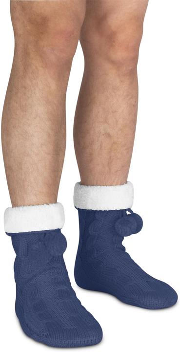 Image du produit Normani Chaussons en tricot avec pompon et ABS (Une unité par pack, 36 - 40)
