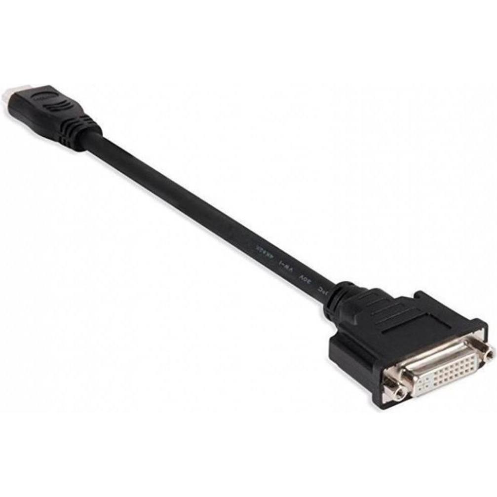 Club 3D HDMI zu (DVI, 20 cm), Data + Video Adapter, Schwarz