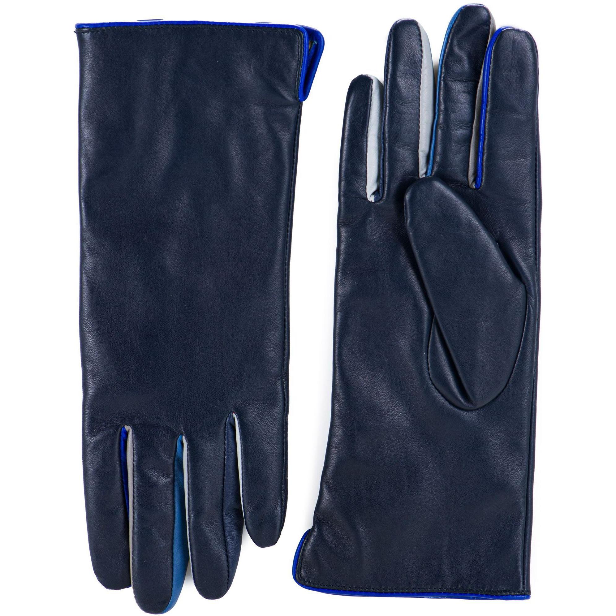 Mywalit, Damen, Handschuhe, Handschuhe Leder, Blau, (7.5)