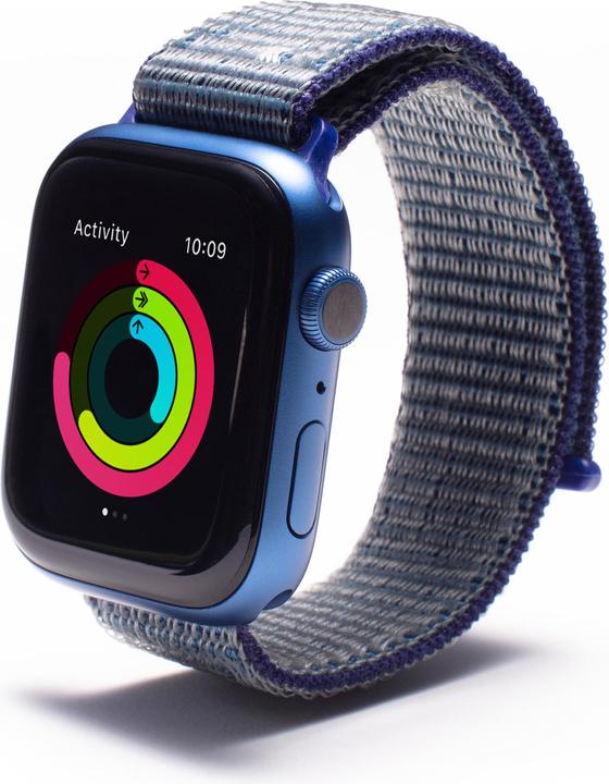 Zagg GEAR4 705009518, Band, Smartwatch, Navy, Apple, Apple Watch 45/44/42mm, Nylon (Nylon)