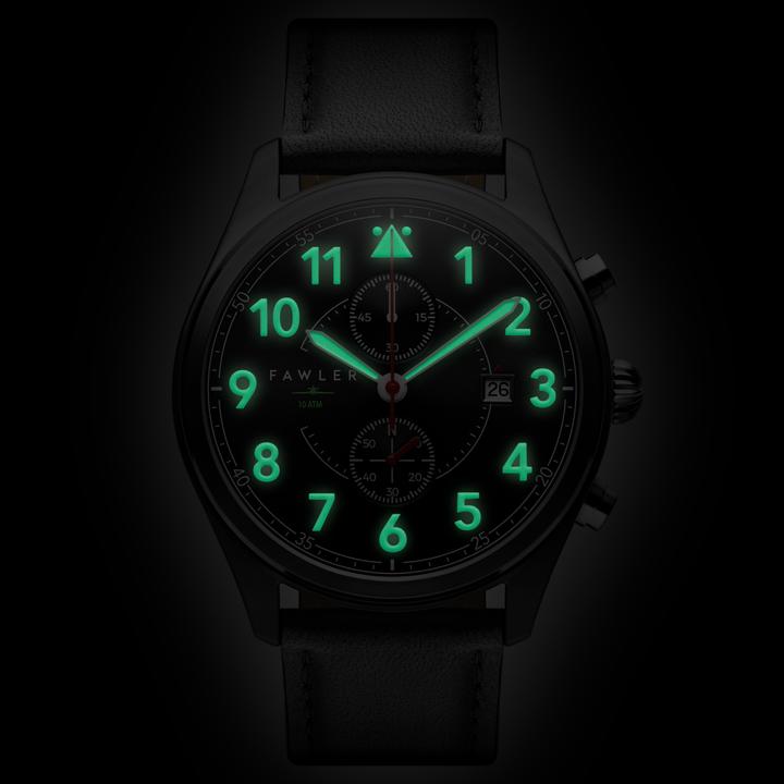 Actual product image Fawler Fraser (Pilot watch, 43 mm)