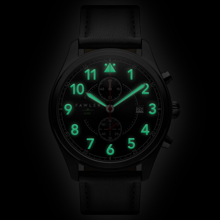 Actual product image Fawler Fraser (Pilot watch, 43 mm)