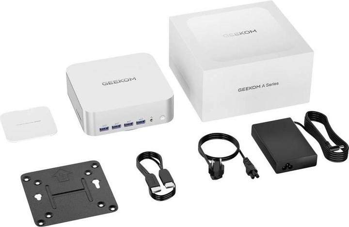 Actual product image Geekom Mini-PC A9 Max (1000 GB, 32 GB, AMD Ryzen AI 9 HX 370, Radeon 890M)