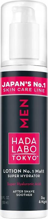 Produktbild Hada Labo Tokyo Men Lotion No.1 Matt Super Hydrator Hyaluron Serum Kosmetik für Männer (150 ml)