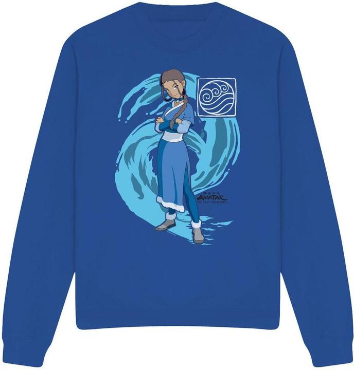 Immagine prodotto Avatar: The Last Airbender Water Wave Felpa Katara Adulto Unisex (XXL)