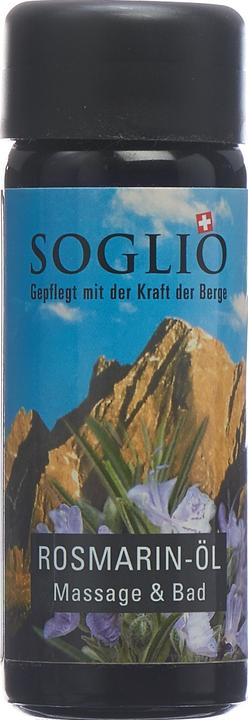 Actual product image Soglio Massageöl Rosmarin (100 ml)