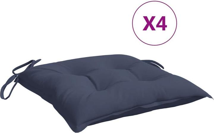 Produktbild vidaXL 10-tlg. Garten-Lounge-Set mit Kissen (50 x 50 x 7 cm)