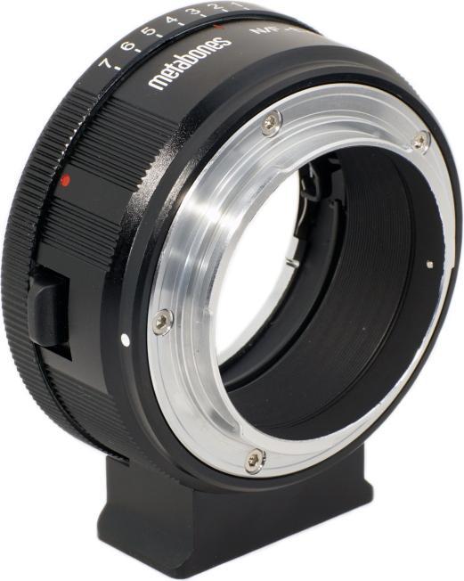Produktbild Metabones Adapter Nikon G Objektiv an Sony E Mount Kamera