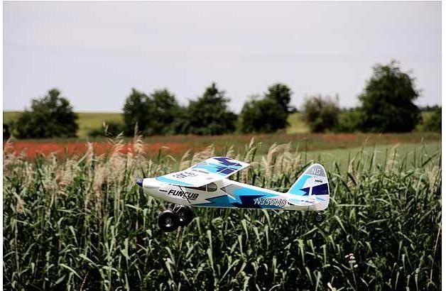 Immagine prodotto Multiplex Aeromodello a motore RC RR FunCub NG blu (Motore multiplo)