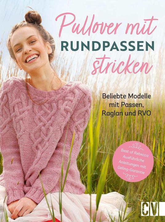 Actual product image Pullover mit Rundpassen stricken (German, Rebecca Trade, 2022)