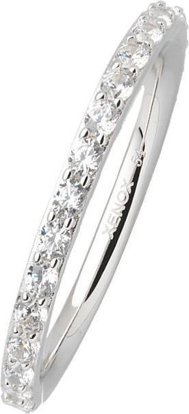 Xenox Krappe Silber Ring (52, 925 Silber)