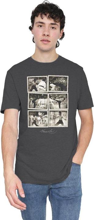 Produktbild Bruce Lee Snap Shots TShirt meliert (L)