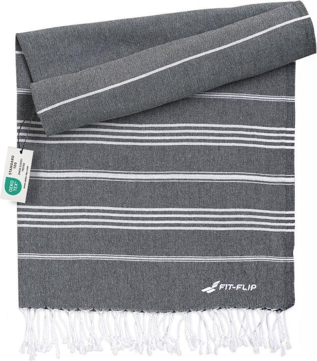 Actual product image Fit-Flip Hamamtuch Baumwolle Recycelt 100x200cm (100 x 200 cm)