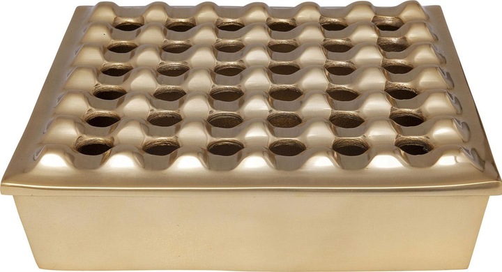 Produktbild Designlife Ascher Soho Square Messing 25x25cm