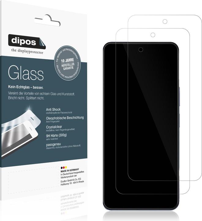 Actual product image Dipos Anti-Shock Screen Protector Clear (1 pcs., Vivo Y19)