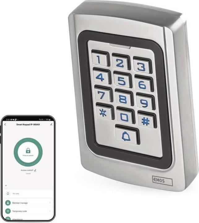 Actual product image Emos GoSMART kódová klávesnice IP-006AX (Electronic numerical code)