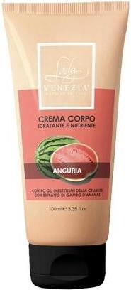 Actual product image Lady Venezia Moisturizing and Nourishing Body Cream Against Cellulite - Watermelon 100 ml (Pack of 3 (Body cream, 100 ml)