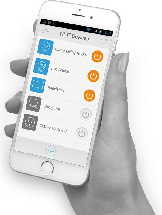 Actual product image ednet Power radio socket receiver unit for indoor use