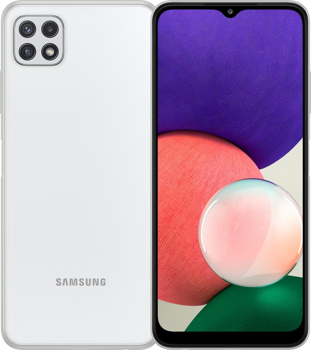 Samsung Galaxy A22 5G EU (64 GB, White, 6.60", Dual SIM, 2 Mpx, 5G)