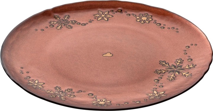Leonardo Teller Autentico Ø 27 cm, 1 Stück, Rot (1 x, 27 cm)
