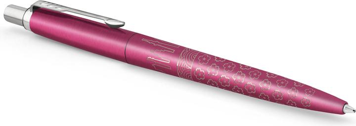 Actual product image Parker Pen Retractable biros JOTTER Tokyo, metallic pink Stroke width: M, stroke colour: blue, barrel made of (Pink, 1 x)