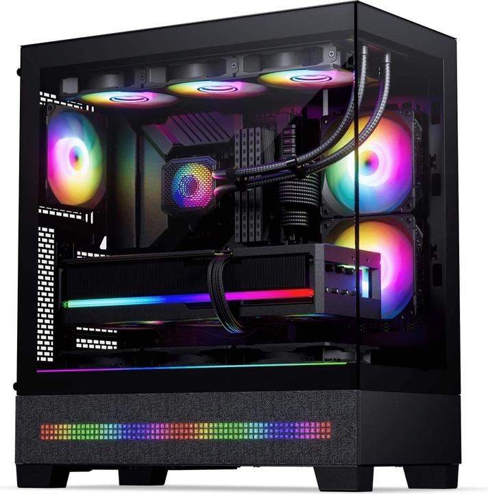 Actual product image Phanteks Boitier Moyen Tour E-Atx Xt View Matrix RGB Avec Panneaux Vitrés (Noir) (ATX, E-ATX, mATX, Mini-ITX)