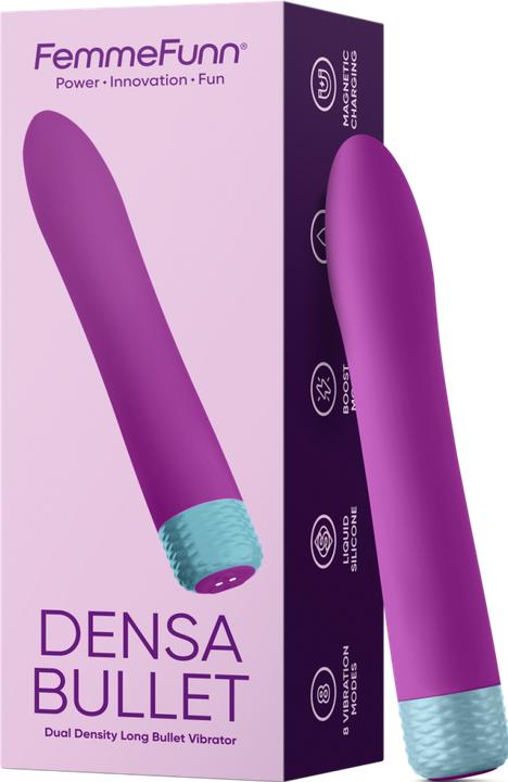 Produktbild Femme Funn Densa Dual Density Long Bullet Vibrator and Soft, Flexible Exterior Made from Premium Liq