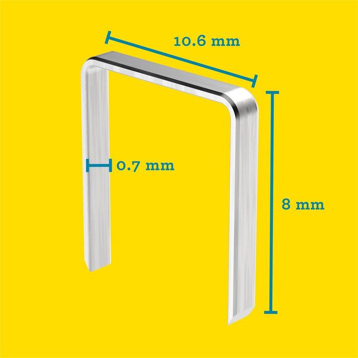Immagine prodotto Rapid Tipo 13 Pinza per fili sottili da 8 mm