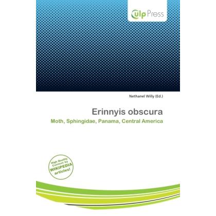 Erinnyis obscura, Fachbücher