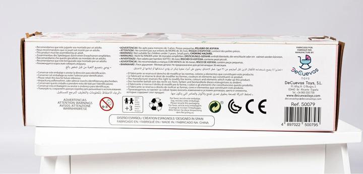 Productafbeelding DeCuevas Reisebettchen Koala 50 x 29 x 30 cm Rosa