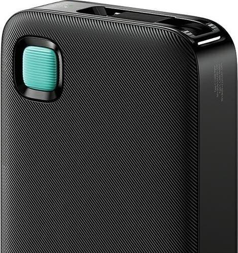 Produktbild Usams Powerbank ze zwijanym kablem USB-C Retractable 10000 mAh PD 20W Fast Charge XY Series czarny/b (10000 mAh, 50 W, 37 Wh)