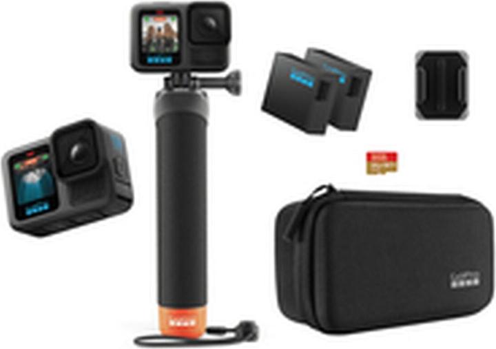 Productafbeelding GoPro HERO13 Black Accessory Hard Bundle (inkl. 64 GB MicroSDXC-Karte) (60p, Bluetooth, WiFi)