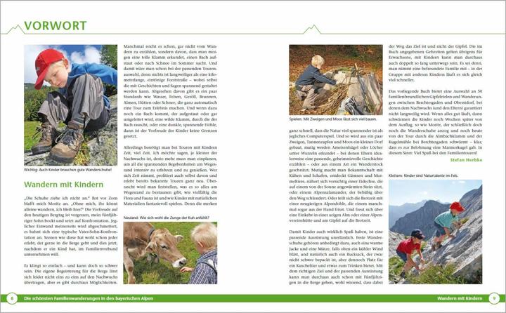 Produktbild Die schönsten Familienwanderungen in den bayerischen Alpen (Deutsch, Stefan Herbke, 2017)