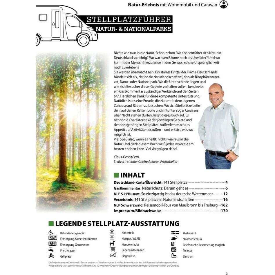 Thumbnail - Stellplatzführer Natur- & Nationalparks, Ratgeber von International